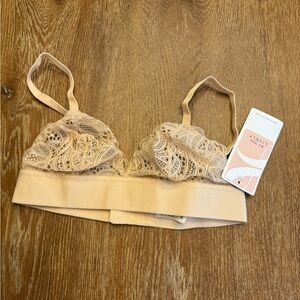 Lace Bralette in Cream (NWT)